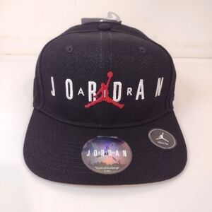 Jordan Nike youth black air cap